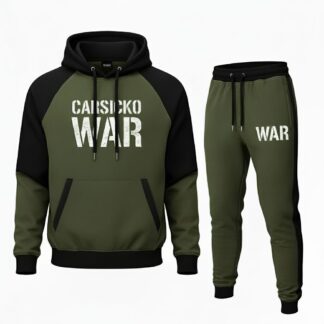 Carsicko War Tracksuit front view